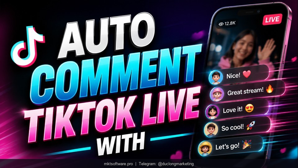 auto comment tiktok live feature active during a hosted TikTok livestream