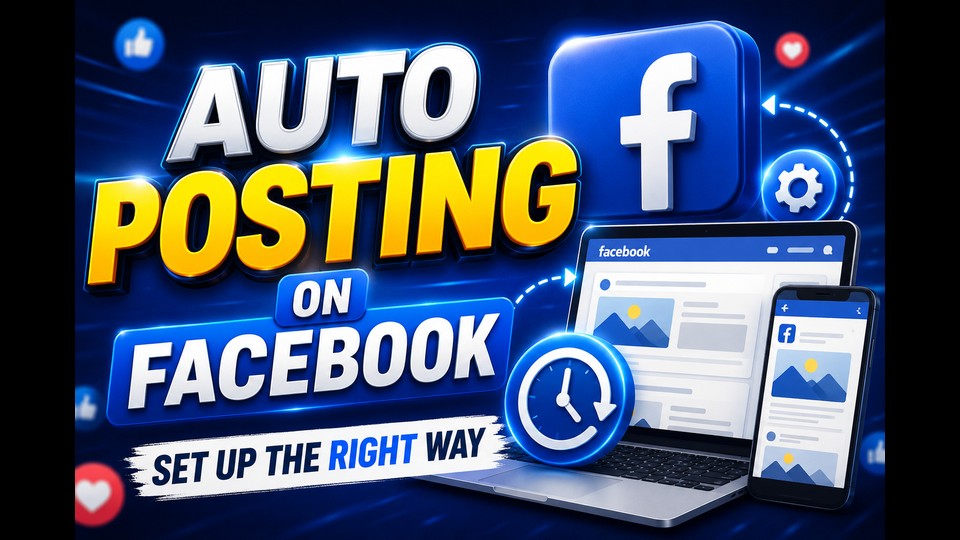 auto posting facebook scheduling dashboard to profiles and groups