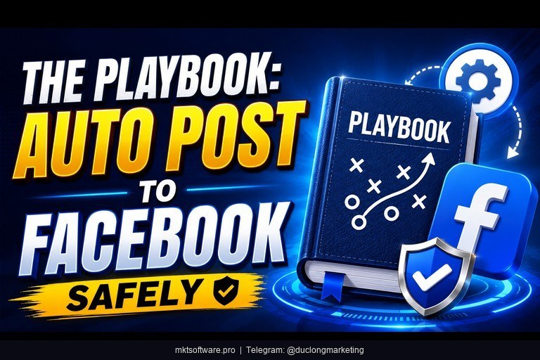 auto posting facebook safe setup playbook steps