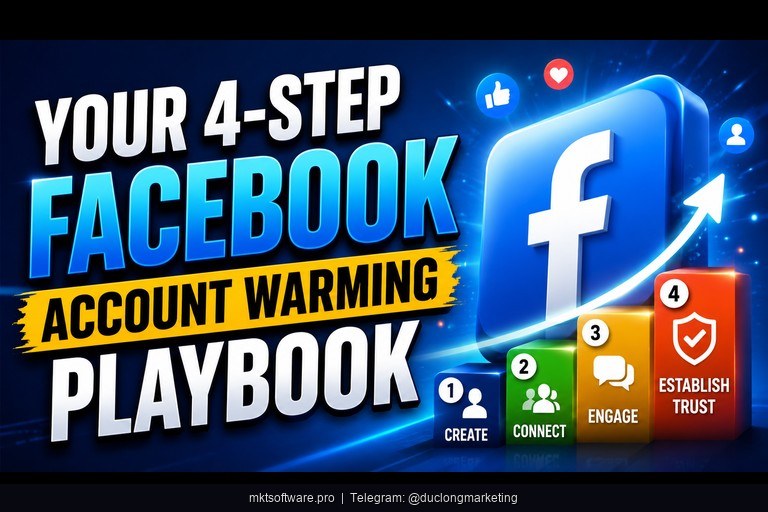 warm up facebook accounts — 4-step warming playbook from account import to campaign launch