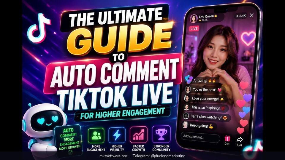 MKT TikPro auto comment tiktok live — higher engagement overview